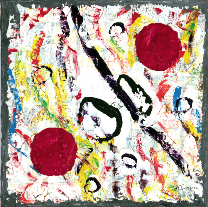 Nr.:64 Rote Punkte / 32x32 /