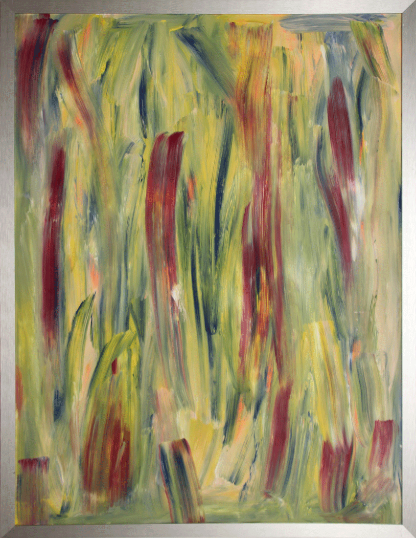 Nr.:259 ohne Titel / Acryl auf Papier / 68x80