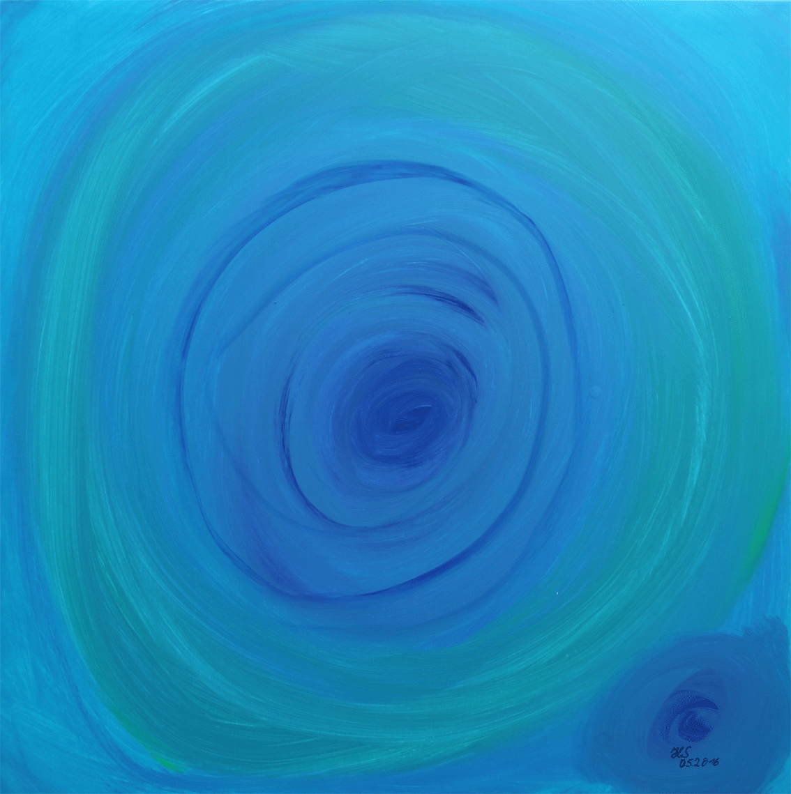 Nr.:105 Strudel_1 / 55x55 /