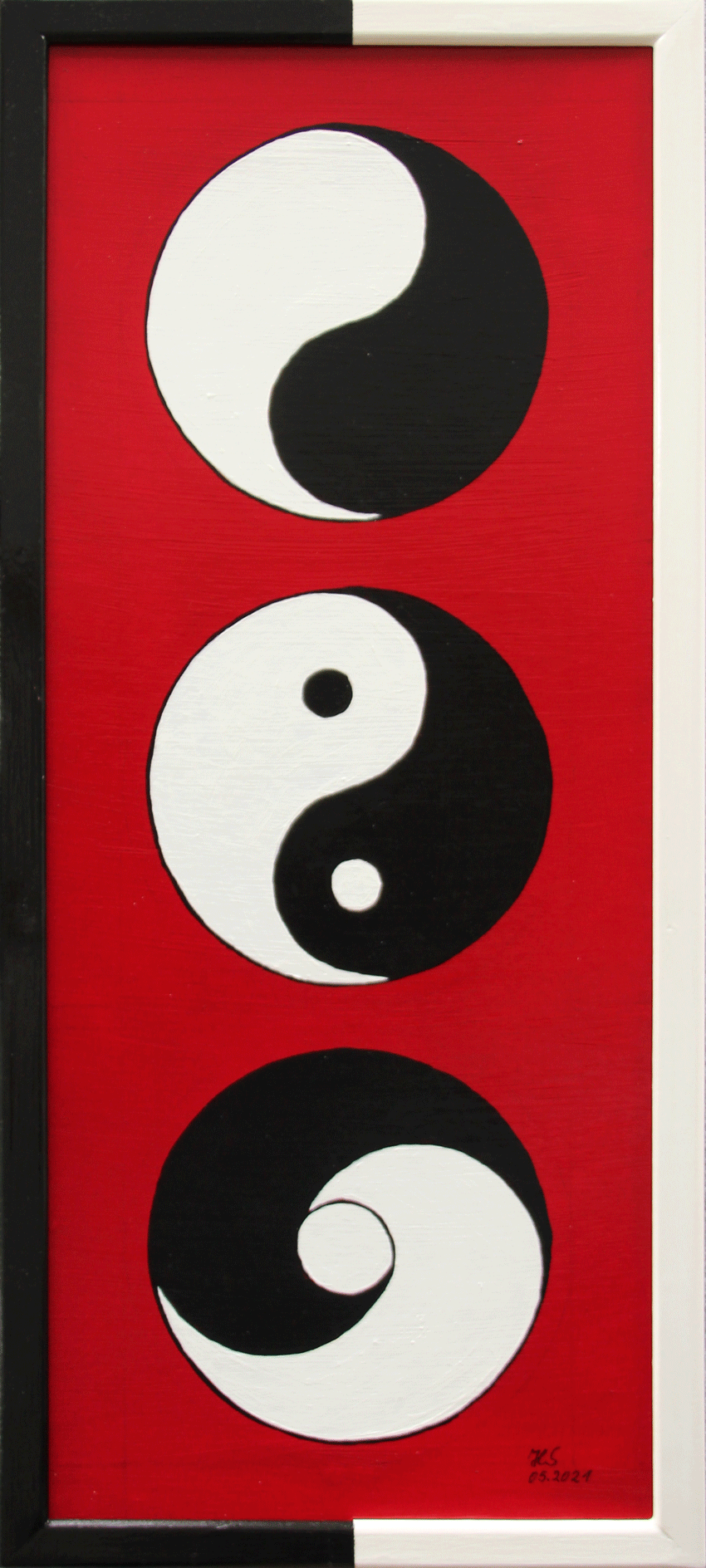 Nr.:171 YinYang-Taijitu-Hotu / 31x71 / 