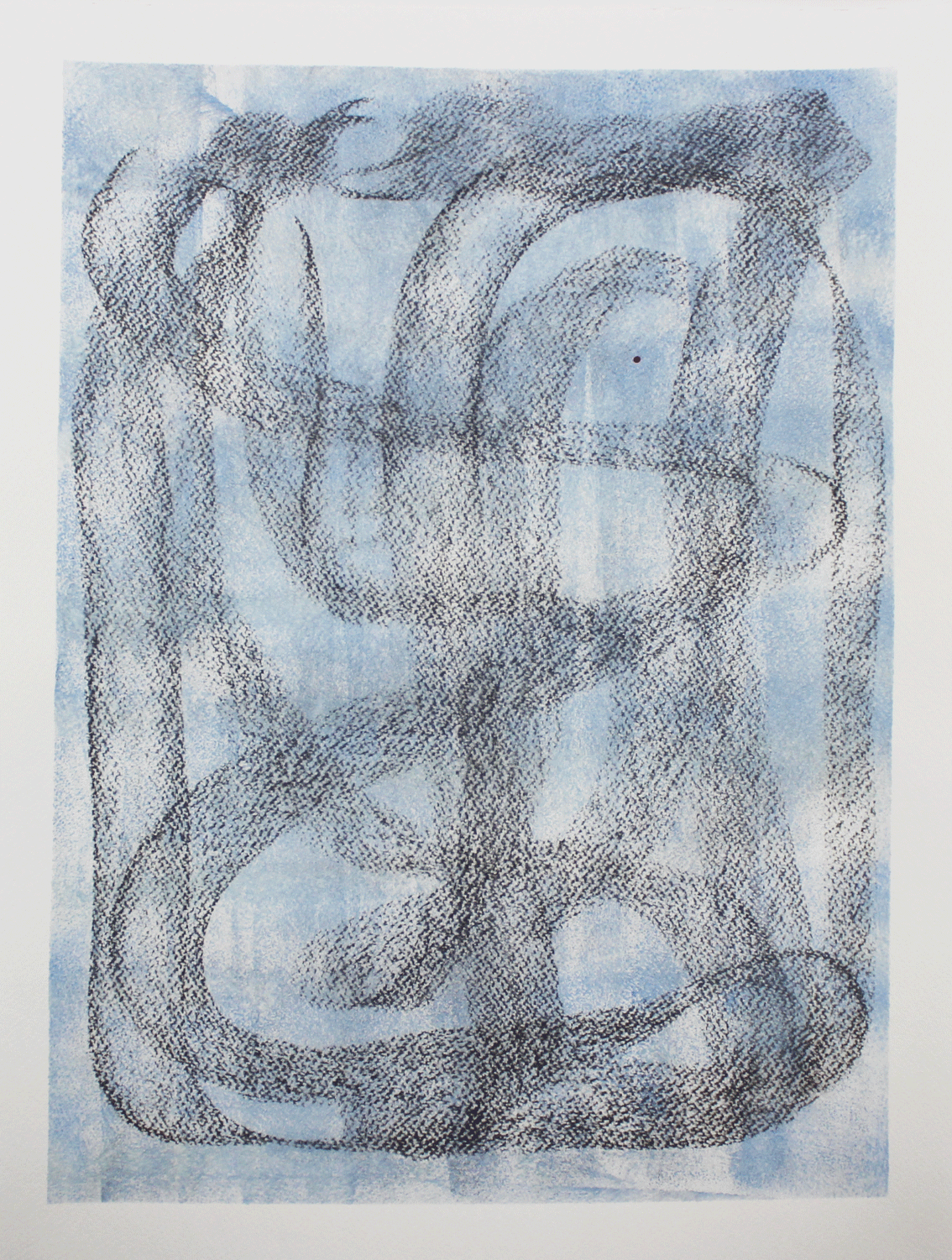 Nr.:241 Endlosschleife 2 / Acryl auf Papier / 36x48
