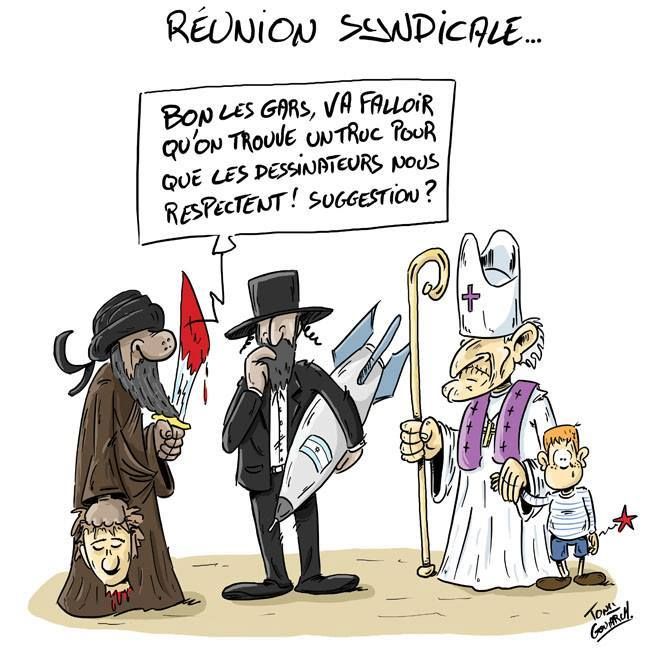 Les religions nous emmerdent !