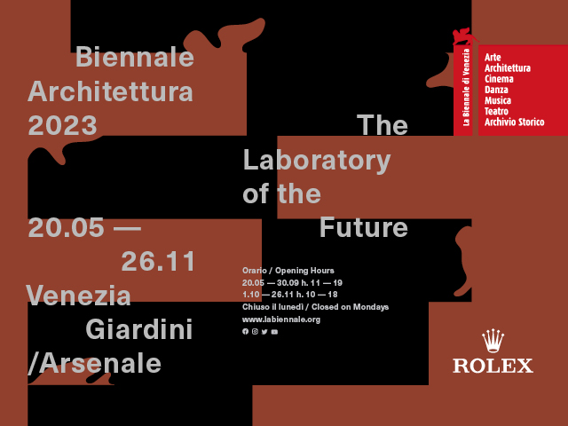 BIENNALE ARCHITETTURA 2023  | 18. MOSTRA INTERNAZIONALE DI ARCHITETTURA