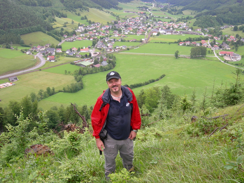 Der Obmann: Geschafft aber glücklich!!