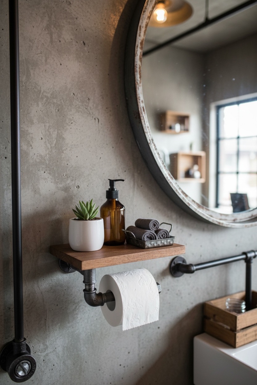 Design WC Papierhalter & Toilettenpapierhalter im Loft Style – Der grosse Badezimmer Guide für die Schweiz
