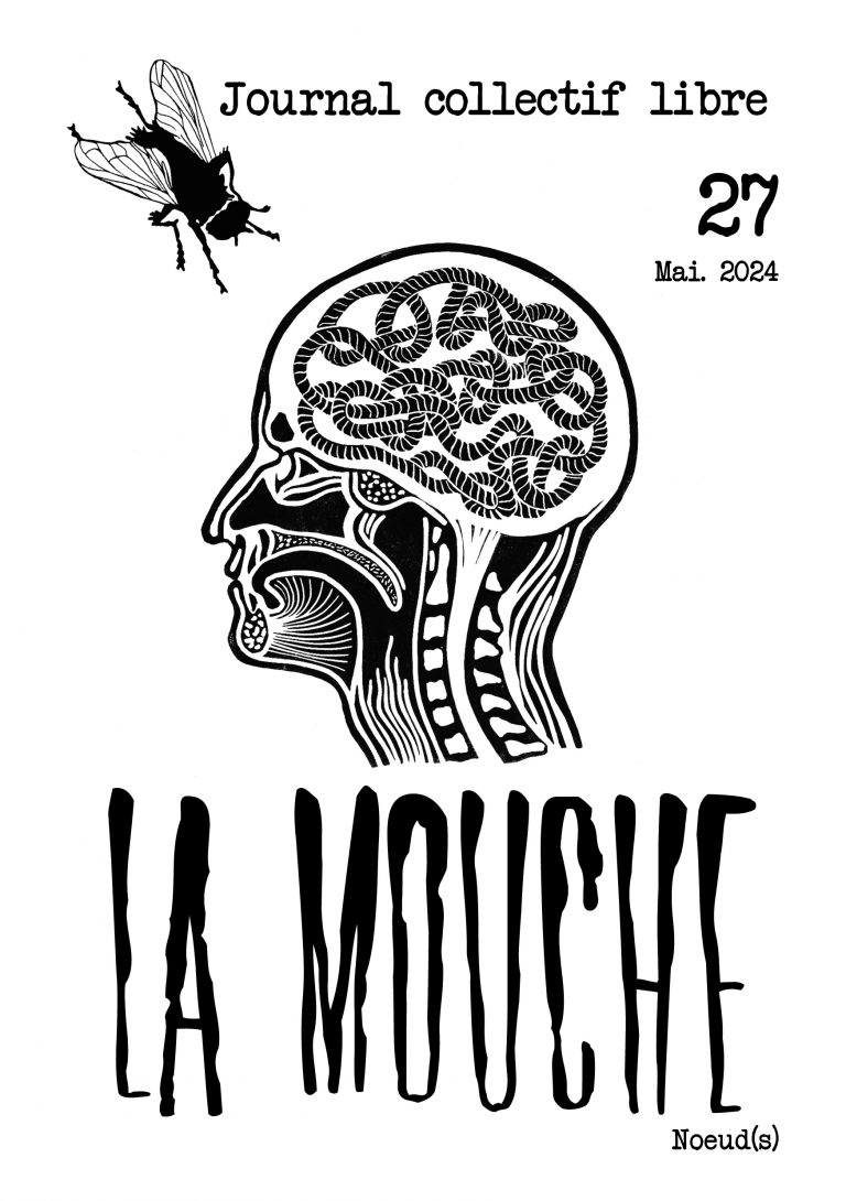 La mouche n°27, journal collectif libre de 16 pages, 2024