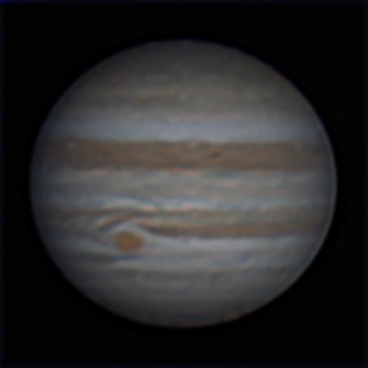 Planet Jupiter am 02.01.2025 um 18:00 Uhr