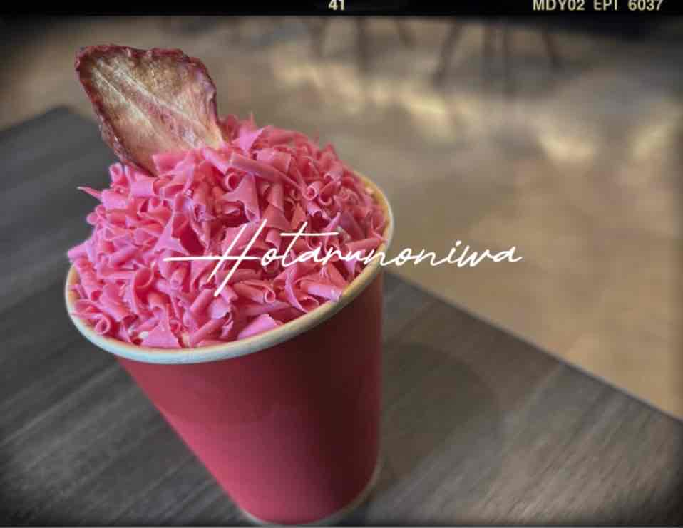 バレンタイン限定ドリンク