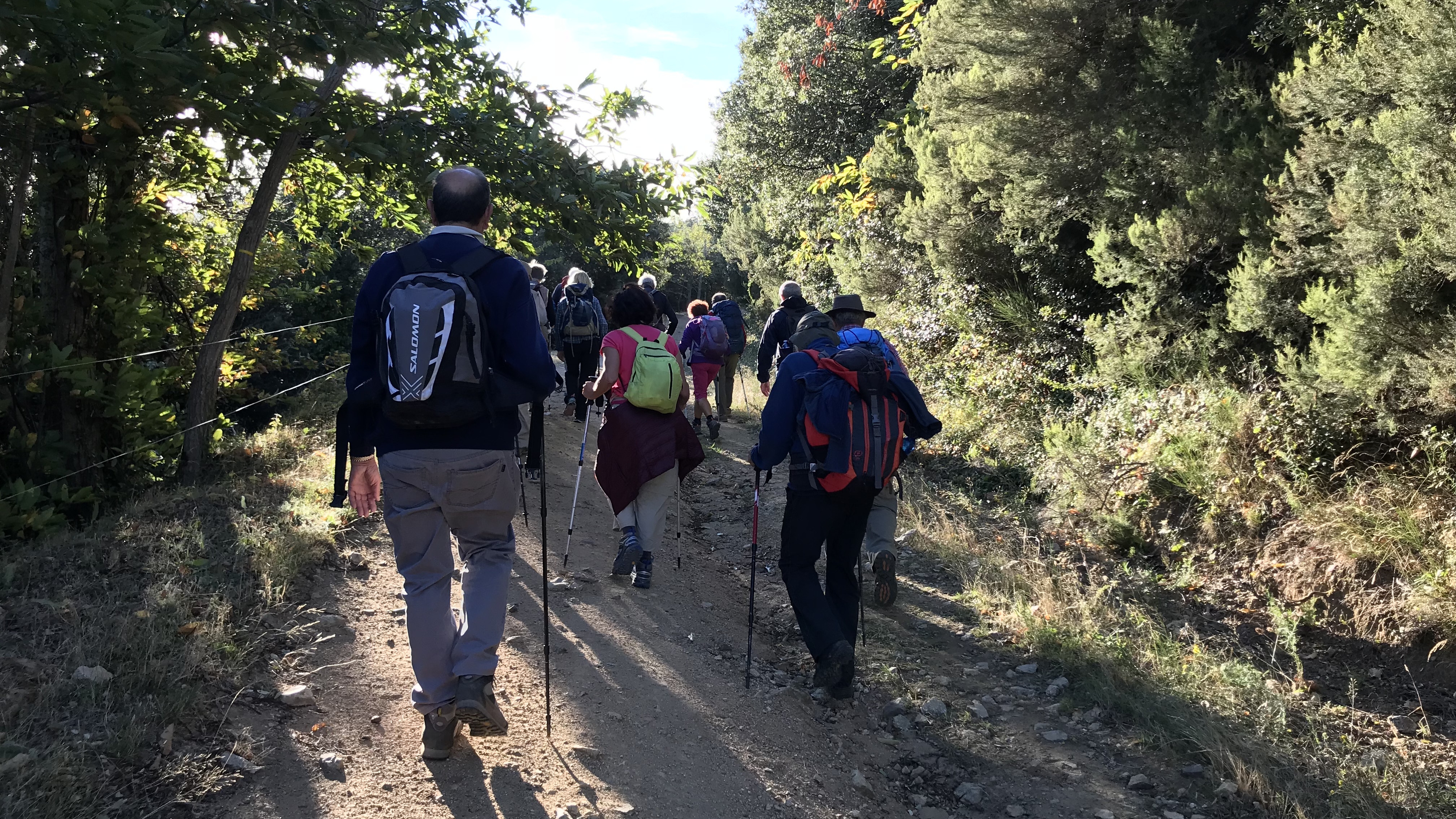 Randos Canétoises en rando Niveau 2. Riunogues col del Priorat, le 02 octobre 2018