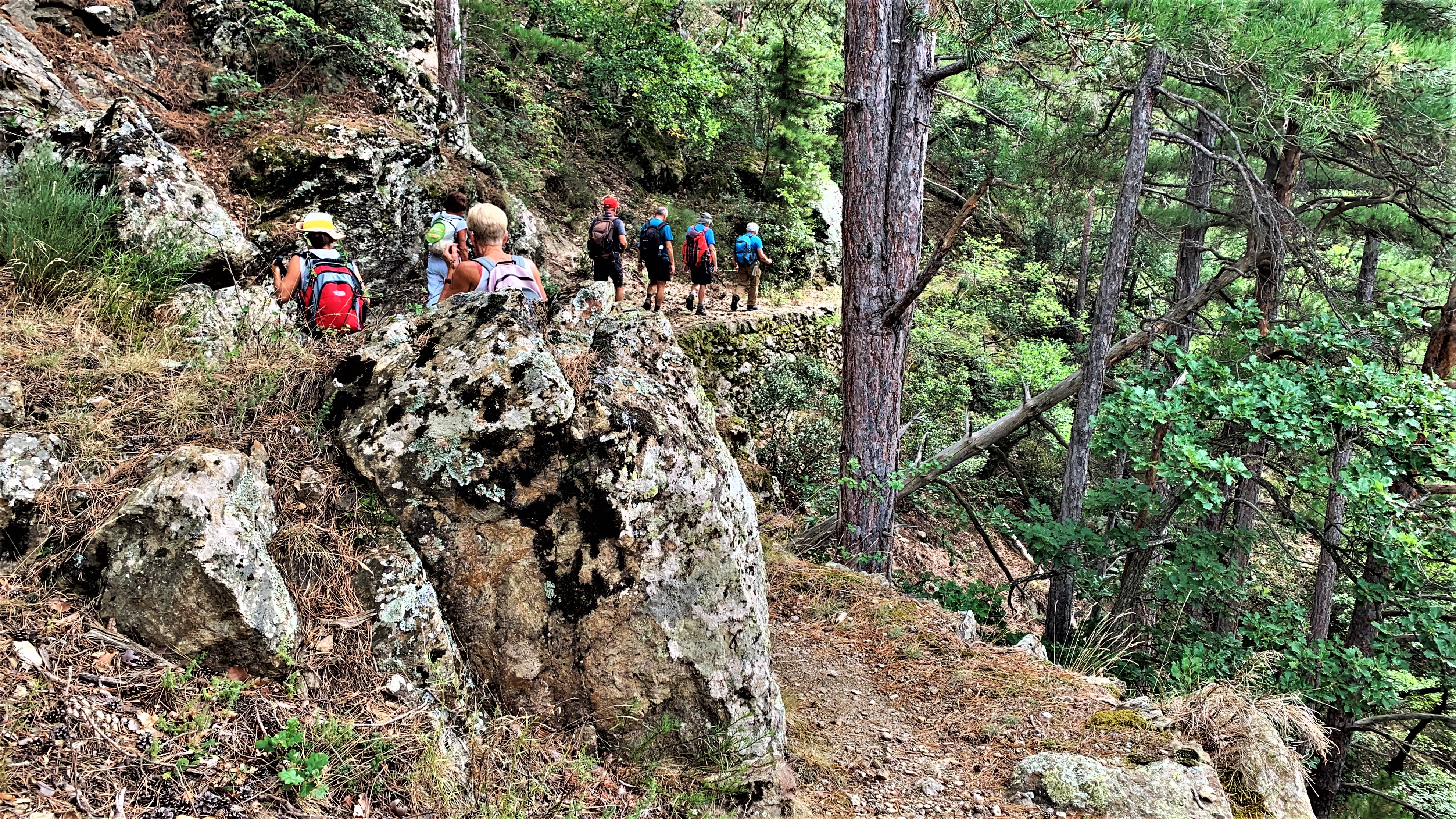 Randos Canétoises : Thues entre Valls maison forestière d'Argoudeil retour par le chemin romain le 13 septembre 2019