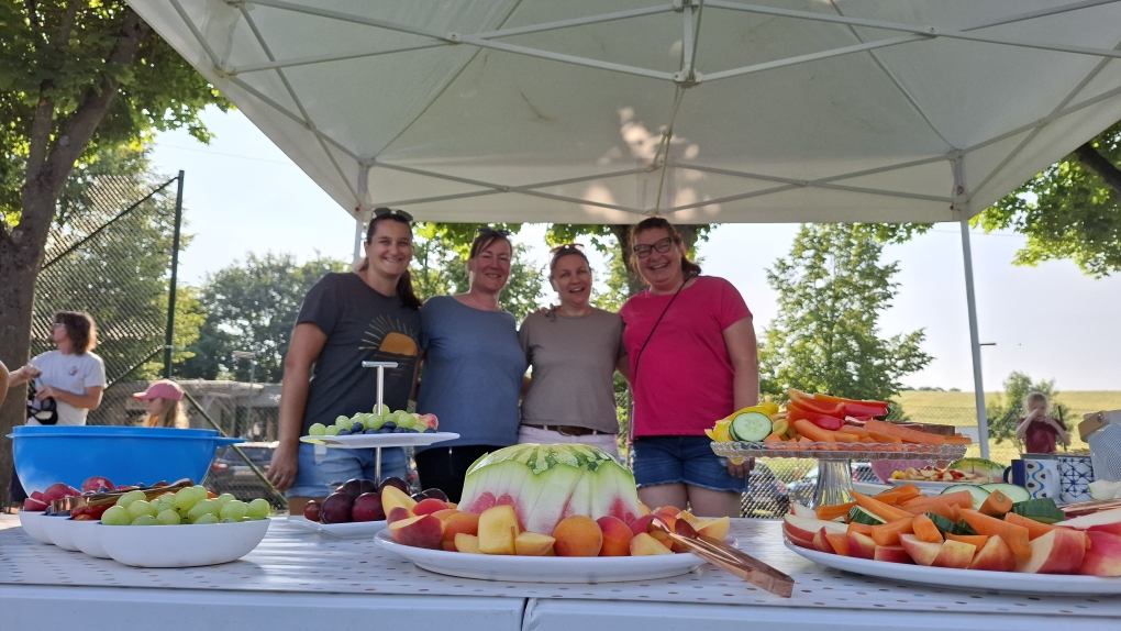 Dream-Team für die "Verpflegungs-Versorgung"! Vielen lieben Dank dafür!!!