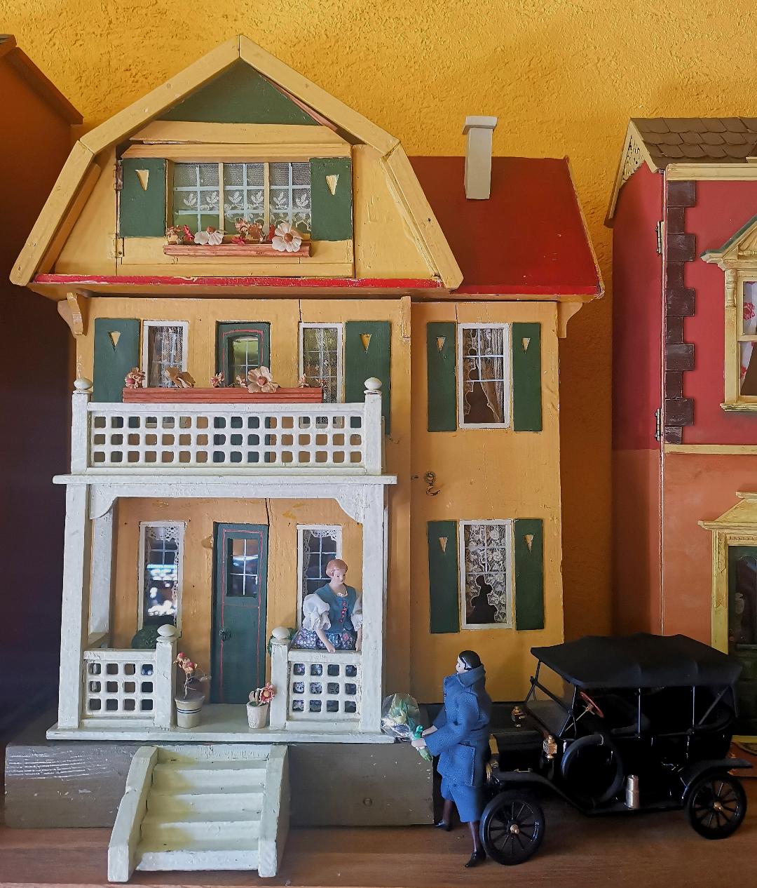 Antikes Moritz Gottschalk Puppenhaus