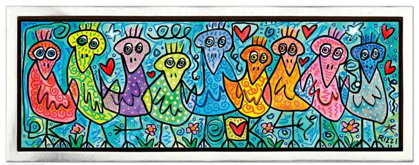 © James Rizzi:Birds of a Beautiful Color 