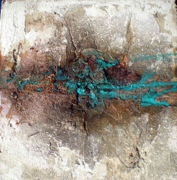 Marmormehl Abstrakte Malerei Grau Weiss Strukturpaste Etsy