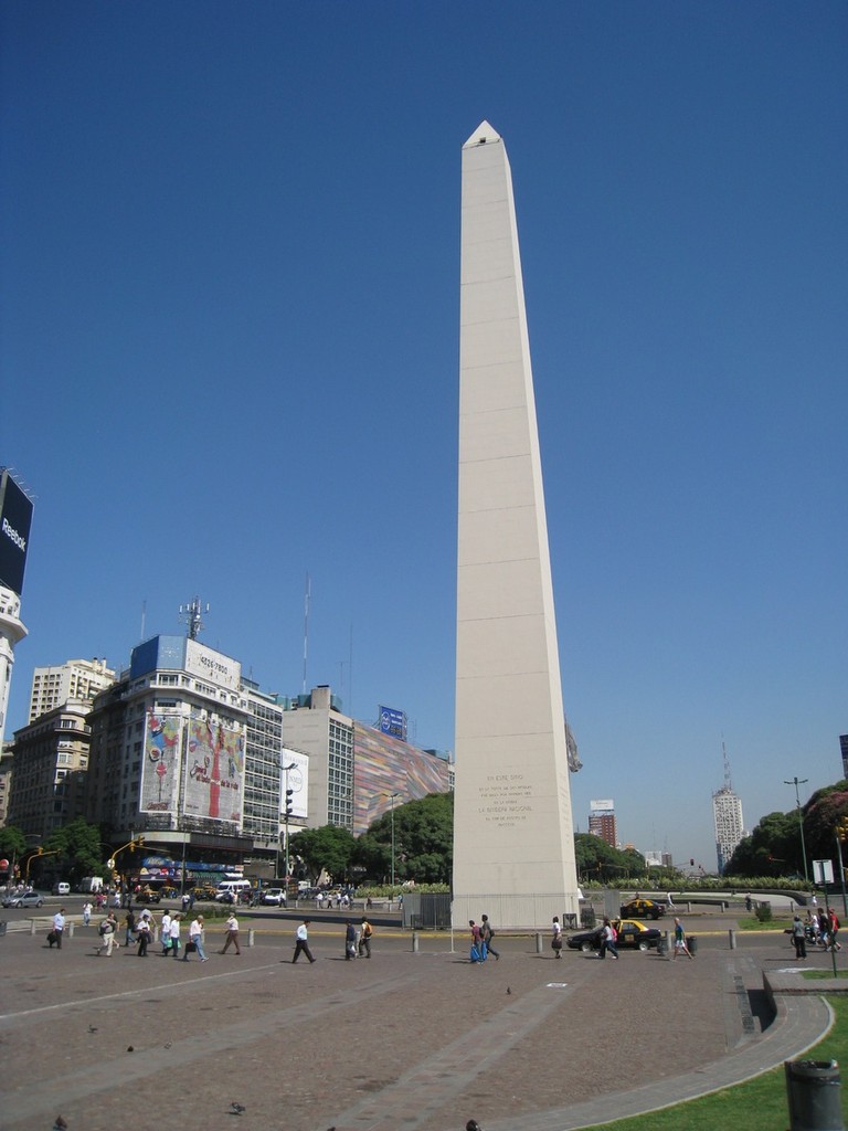 L'obelisque avenida 9 de julio
