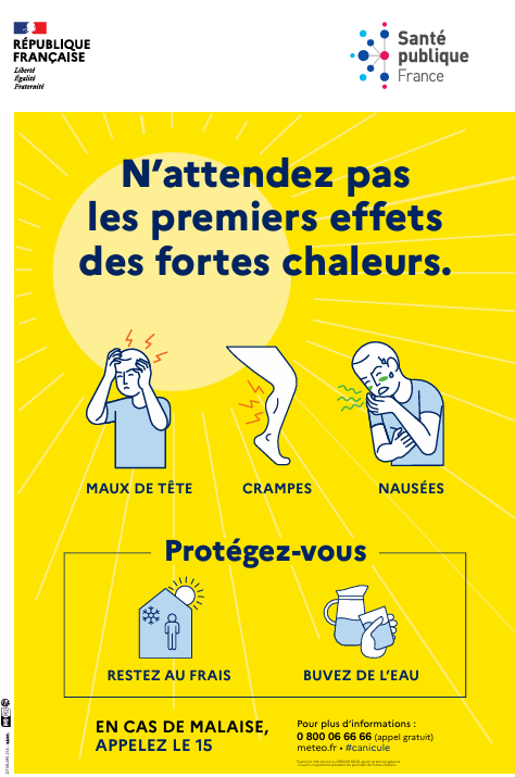 FORTES CHALEUR - CANICULE