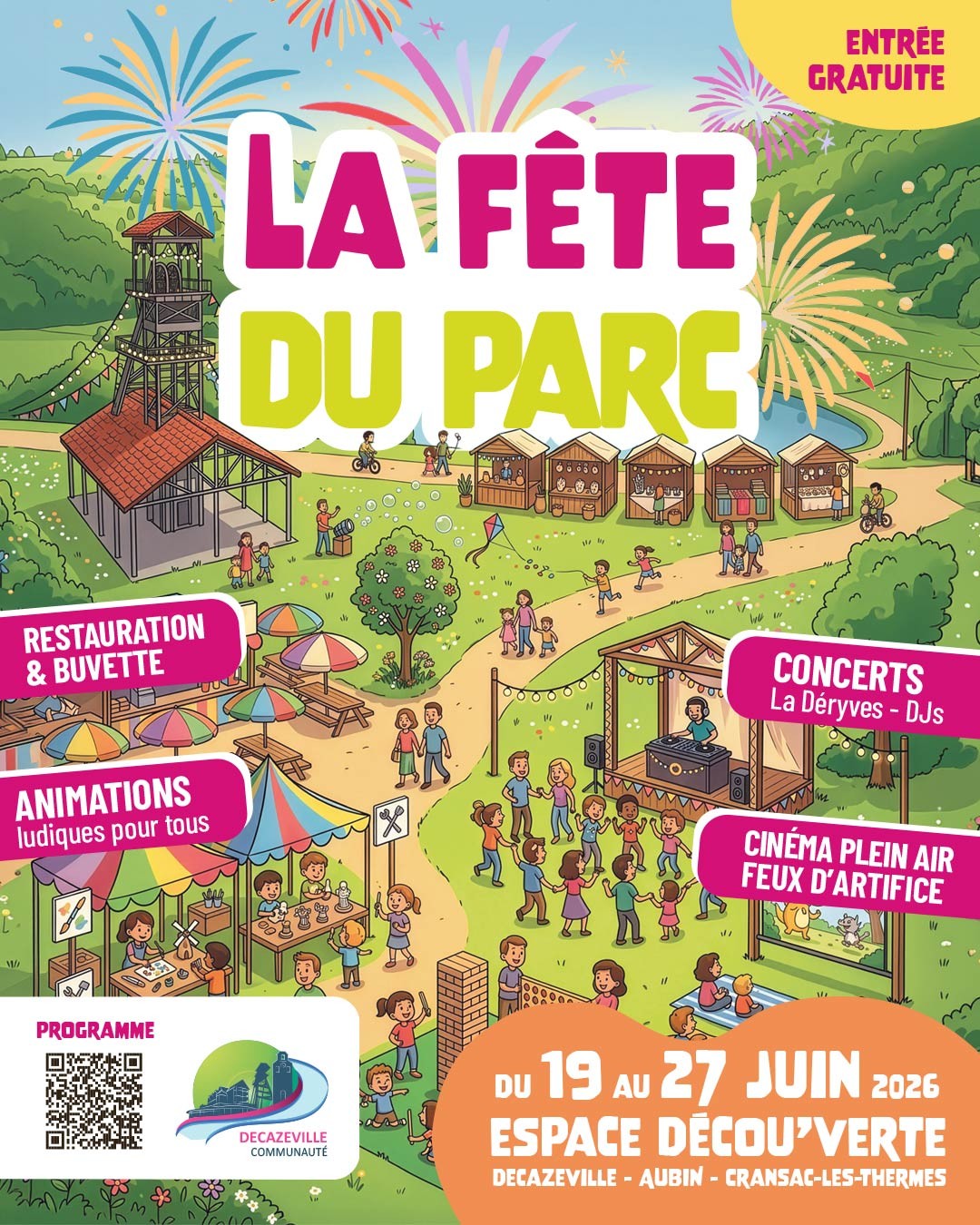 FETE DU PARC DECAZEVILLE