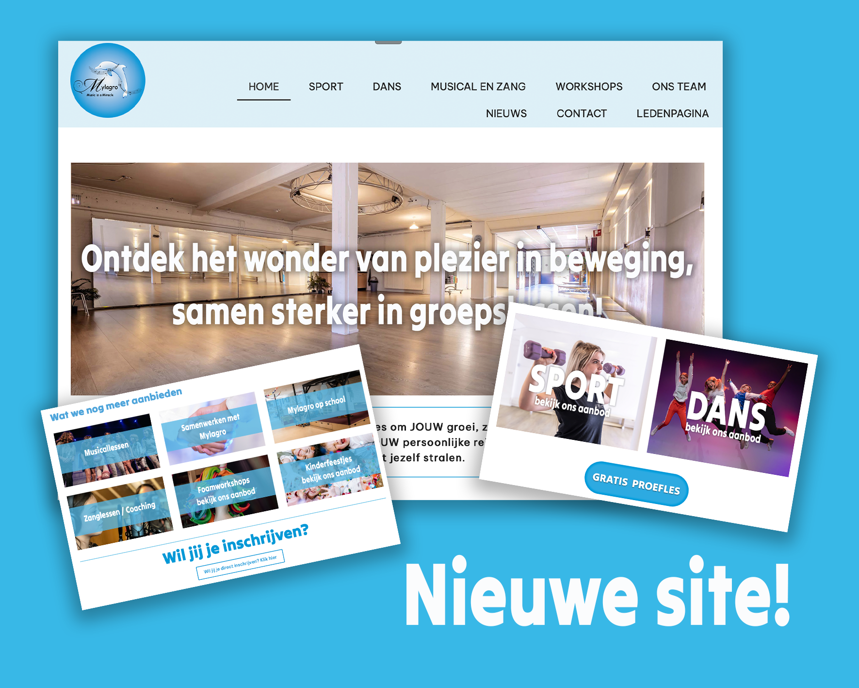 Nieuwe site