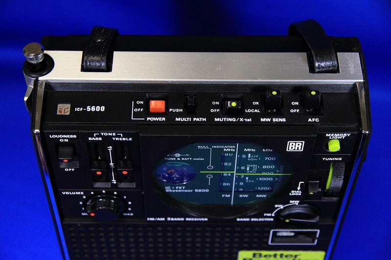 SONY ソニー ICF-5600 スカイセンサー 3バンドレシーバー FM/MW/SW