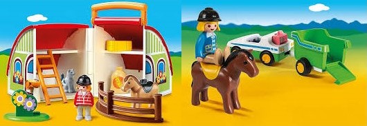 EI159 Manege Playmobil 123
