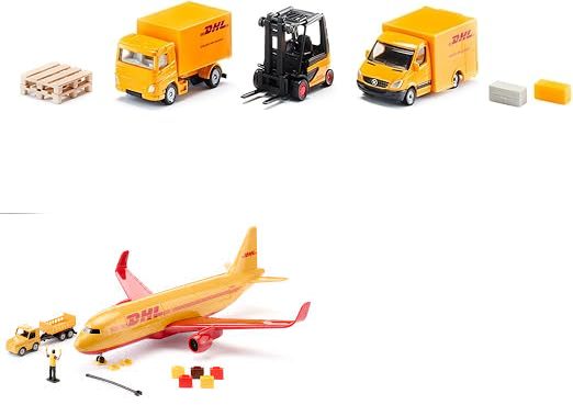 EI389 Vliegtuig DHL Siku