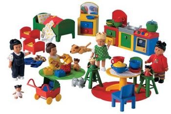 EI115 Dolls reuze set Duplo