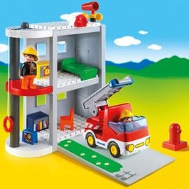 EI59 Brandweer Playmobil 123