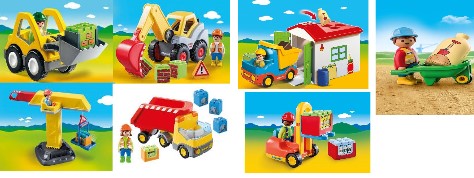 EI146 Bouwplaats Playmobil 123
