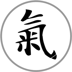 Qi als Langzeichen der chinesischen Schrift, Quelle: Wikipedia