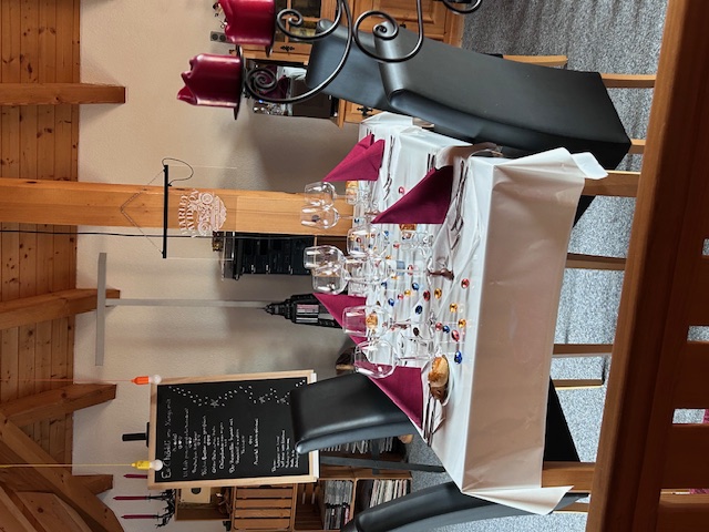 Der Tisch ist gedeckt