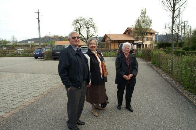 Hans & Maria Fahrni mit Frieda Zysset