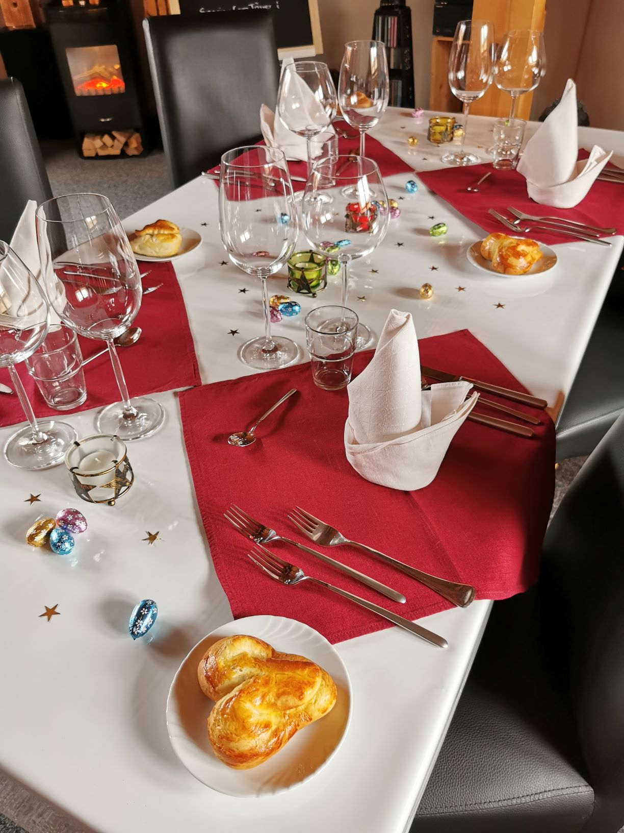 Der Tisch ist gedeckt