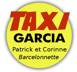 logo taxi garcia barcelonnette praloup ubaye