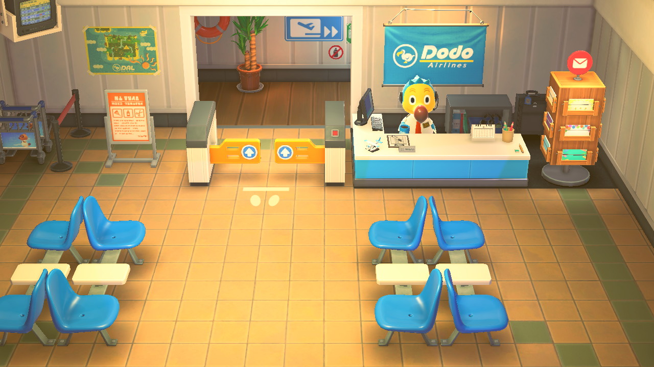 Der Flughafen Animal Crossing New Horizons