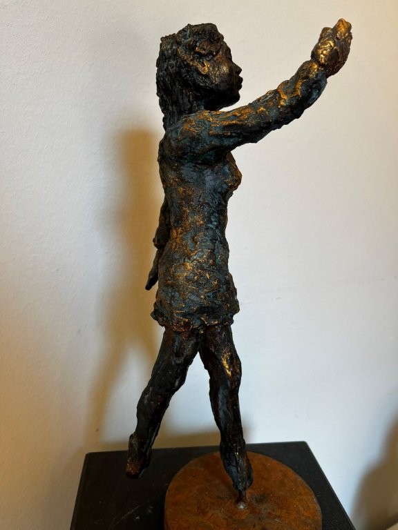 Voran - Ton mit Patina - Höhe ca. 20 cm - 2026 - 320.-€