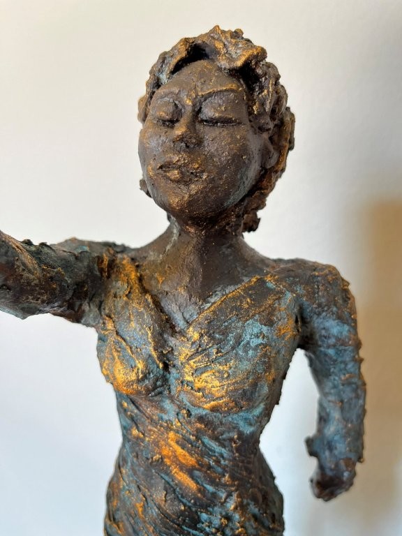 Voran - Ton mit Patina - Höhe ca. 20 cm - 2026 - 320.-€