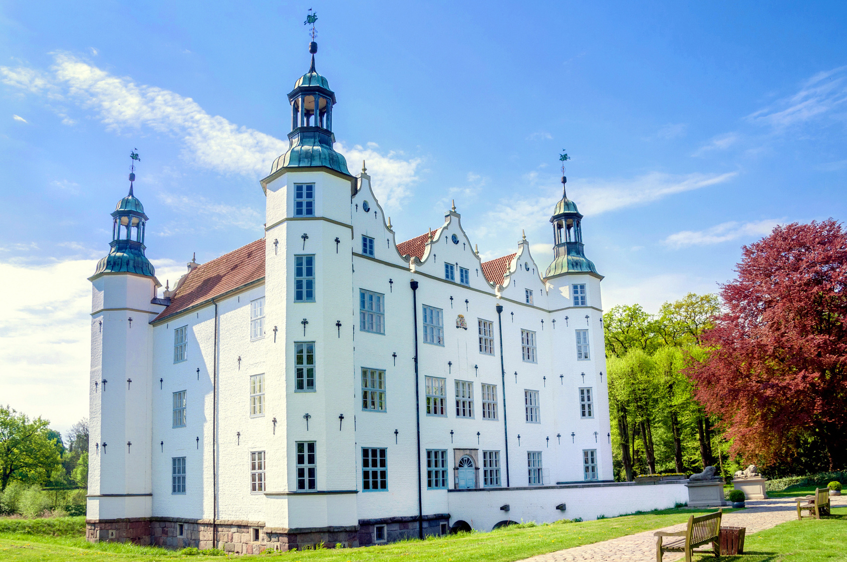 Schlossbesichtigung in Ahrensburg