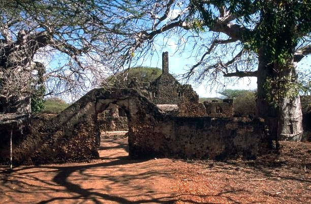 Rovine di Takwa. Ingresso