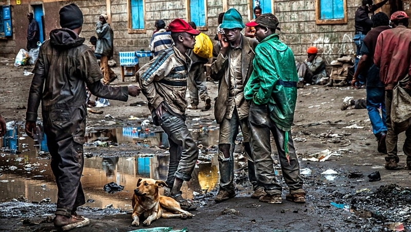 The streets of Nairobi