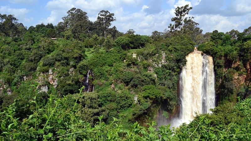 Kenya. Cascate Thomson - Thomsons Falls