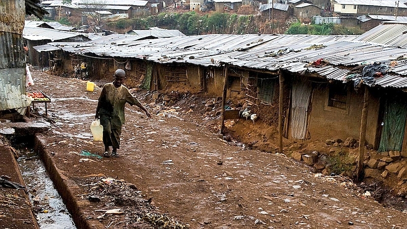Kenya. Kibera Slum Nairobi