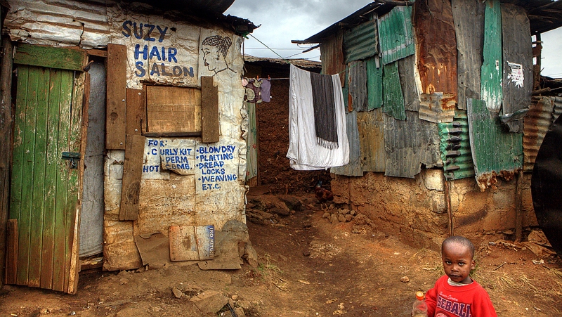 Kenya. Hair Salon in Nairobi