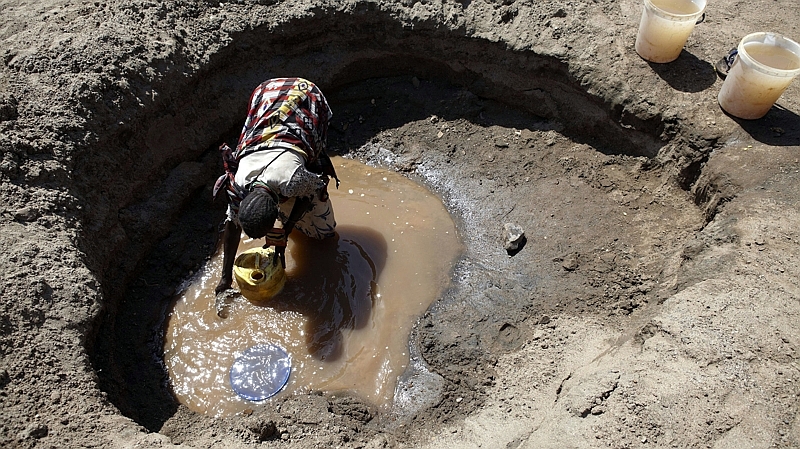 Kenya. Raccolta dell'acqua