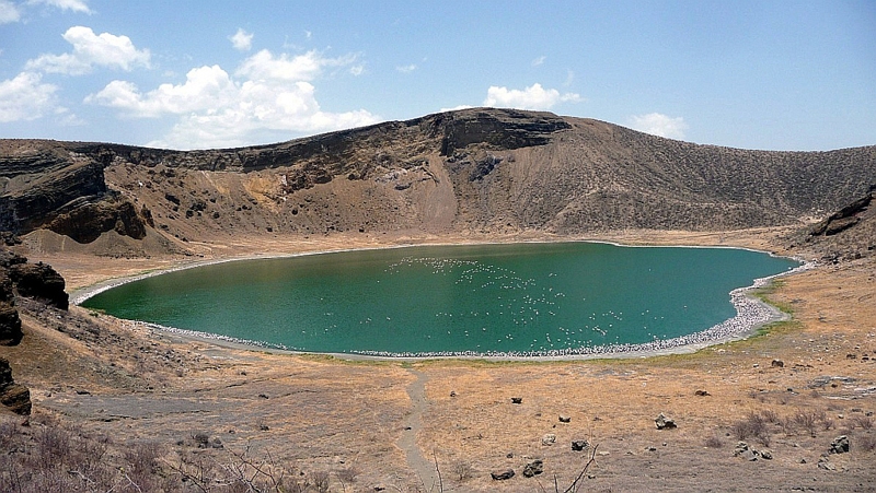 Flamingo Lake - Central Island Lake Turkana