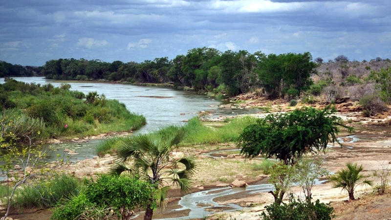 Kenya. Galana River