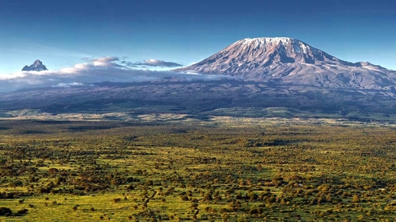 Kenya. Vista del Kilimanjaro