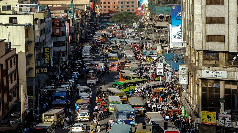 Kenya. Ronald Ngala Street a Nairobi