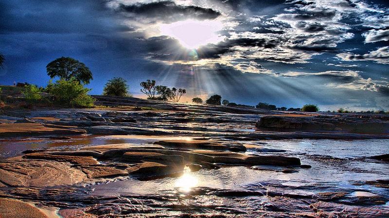 Kenya. Cascate Lugard