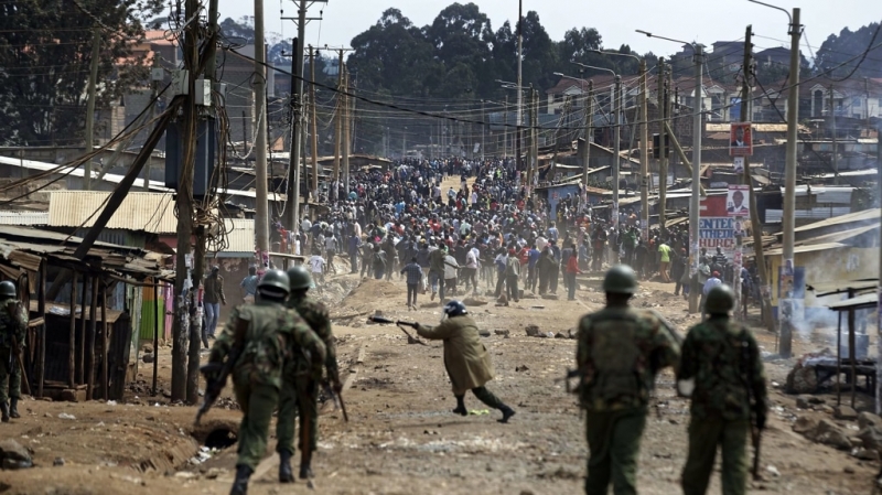 Kenya. Anche le proteste durante le elezioni presidenziali del 2017 nella repubblica delle banane sono degenerate in scontri sanguinosi