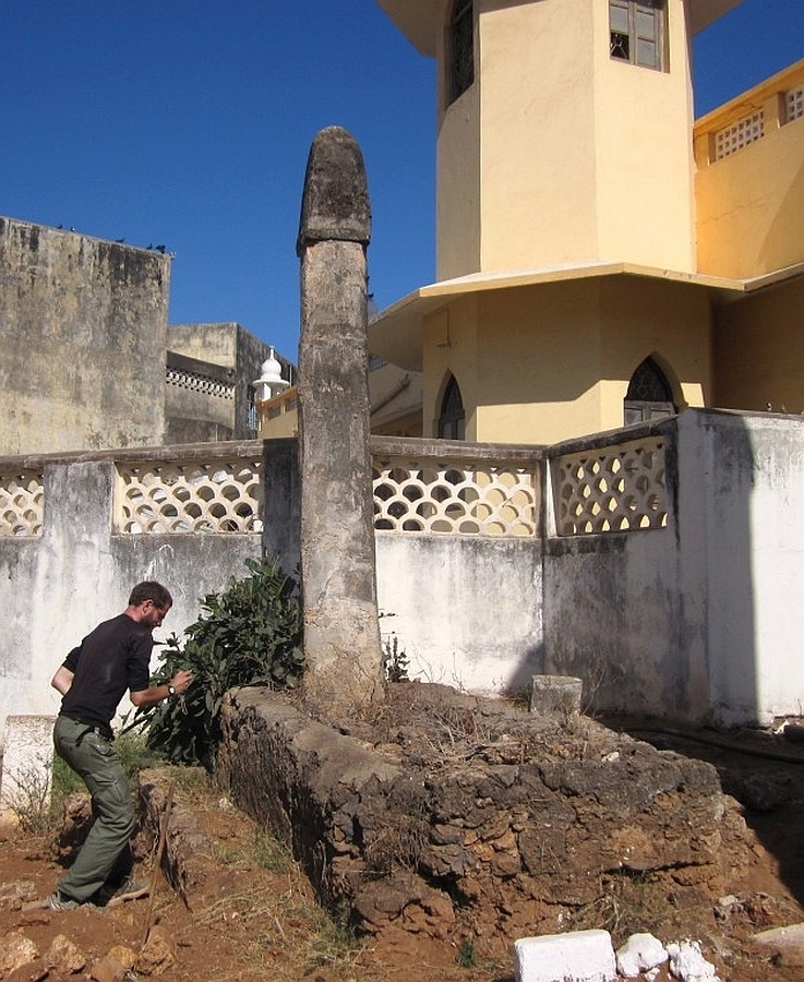 Small Pillar Tomb Jumaa Mosque Malindi, Kenya